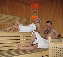 Entspannung in der Sauna der Jogllandoase